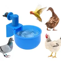 Comprar 10 Bebedouros Automáticos Aves Galinha Codorna Modelo Cor Azul