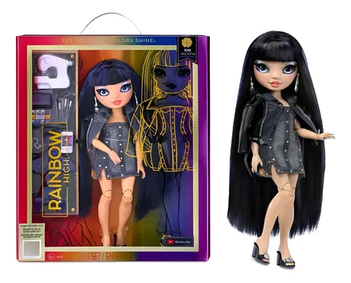 Muñeca Fashion Rainbow High -  Doll Kim Con Accesorios