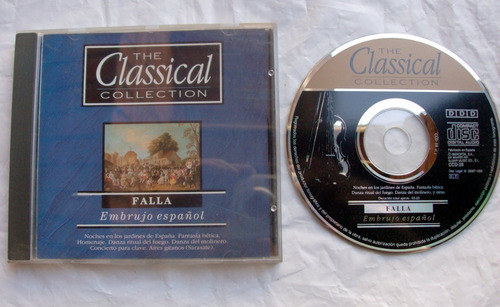 Manuel De Falla - Embrujo Español / Cd Classical Collection 