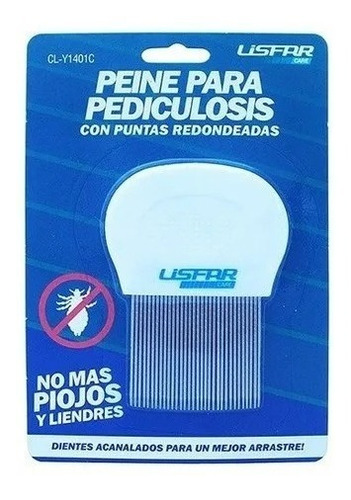 Lisfar Peine Para Piojos Mango Plástico Pediculosis