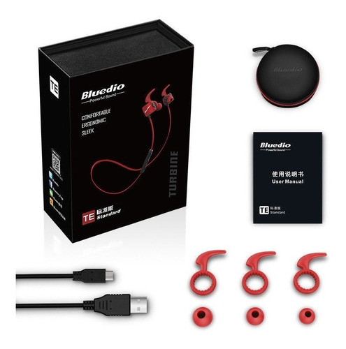 Fone Bluedio Sport Te Com Bluetooth 4.1 Wireless