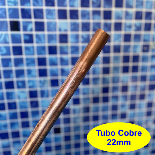 Tubo De Cobre 22mm (3/4) Classe E - Com 1 Metro