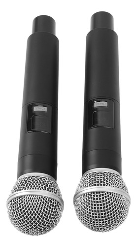 Sistema De Micrófono Portátil Micrófono Inalámbrico 1 Para 2