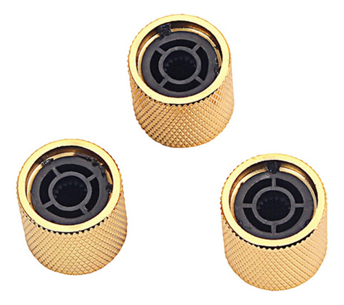 Botones De Control 3 Piezas De Guitarra Tono Bajo Y Volumen