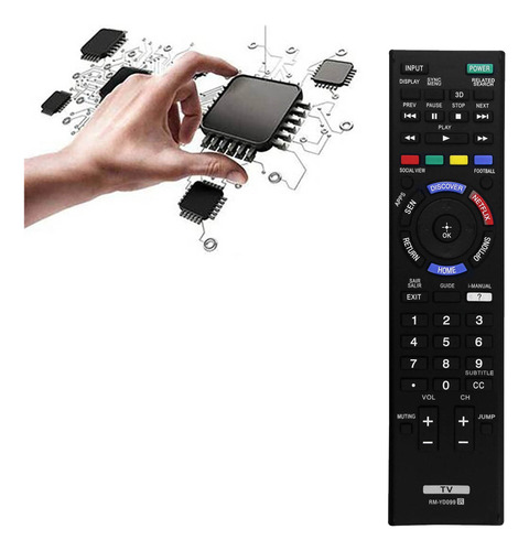 D Reemplace El Control Remoto Rm-yd099 Para Kdl-42w805b/50w