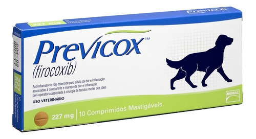 Anti-inflamatório Previcox 227mg 10 Comprimidos - Promoção