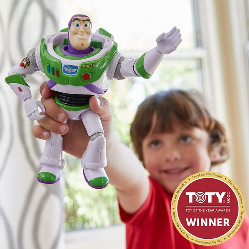 Imagem 2 de 6 de Boneco Toy Story - Buzz Lightyear 18cm - Disney Pixar Mattel