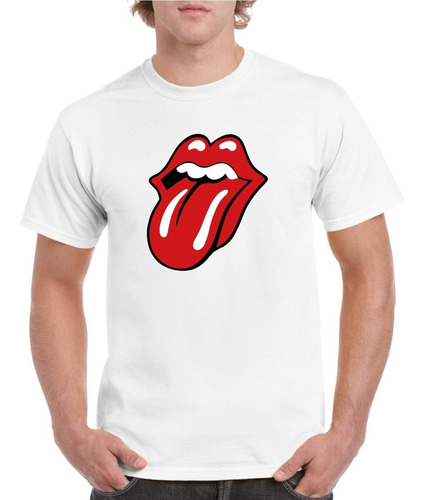 Polera Hombre Estampada The Rolling Stones