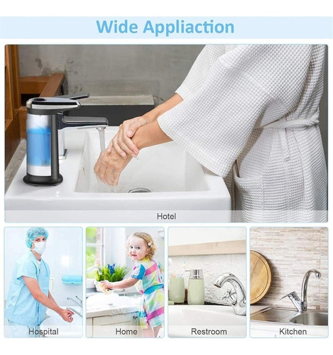 Dispensador De Jabón Líquido Automático Con Sensor