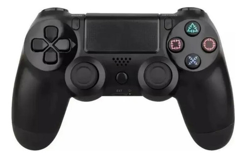 Controle Ps4 Preto Bluetooth Para Pc E Console