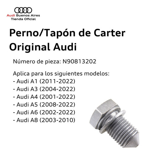 Tapón De Carter Volkswagen Tiguan 2008 Al 2018