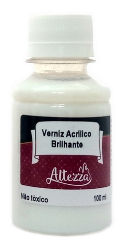 Verniz Acrílico Brilhante Artesanato 100ml Altezza