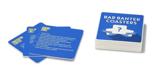 Juego Iniciador De Conversaciones - Bar Banter Drinking Game