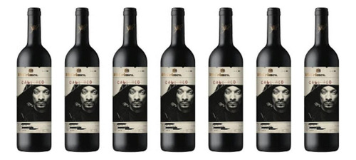 Pack De 12 Vino Tinto 19 Crimes Snoop Dogg Cali Red 750 Ml