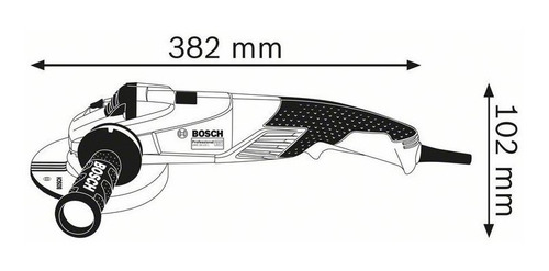 Mini Amoladora Angular Bosch 125mm Gws 18-125 1800w