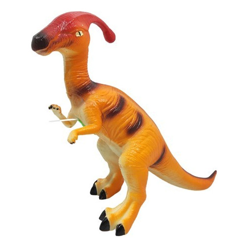 Dinosaurio Goma Con Sonido Parasaurolo 6821