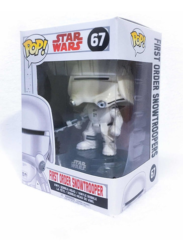 Funko Pop Star Wars First Orden Snowtrooper 67 The Last Jedi