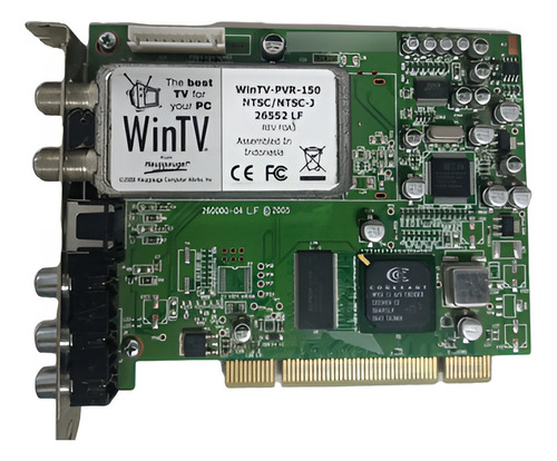 Tarjeta Pci Sintonizador De Tv Wintv Usada (Usado)