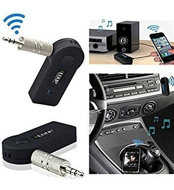 Bluetooth Car Adaptador Auxiliar 3.5mm Manos Libres Receptor