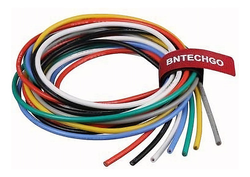 Kit De Cable De Silicona 7 Calibre 14 Color 200 Deg C 600v T