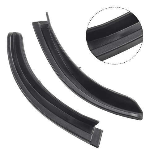 Canaletas De Lluvia 2018-2021 Para Jeep-wrangler Jl Trim
