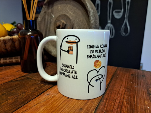 Taza Flork Mi Bebito Fui Fui Cerámica Importada