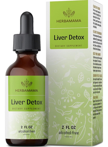 Liver Detox Cleanse 59 Ml  Desintoxicación Hígado Hecho Usa