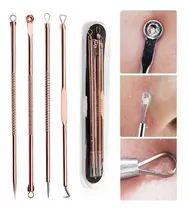 Comprar Kit Extractor Removedor Puntos Negros Espinillas Acné 4 Pzas