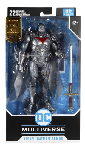 Mcfarlane Toys Dc Multiverse Azrael Batman Armor Gold Label