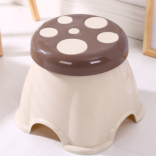 Taburete Tipo Hongo Para Niños De 1 Pieza, Taburete L Café