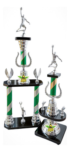 Trofeos Basquetbol Portal Columna 80cm