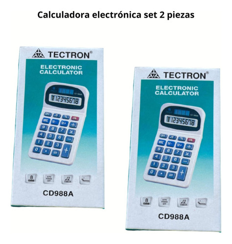 2 X 1 Calculadora De Escritorio Uso Financiero