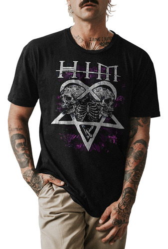 Polo Personalizado Banda Him Ville Valo 003