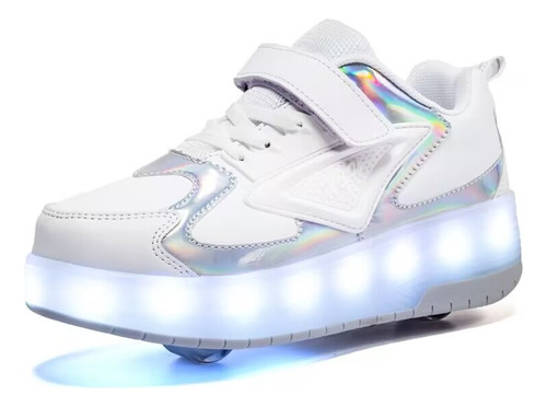 Zapatos De Rueda Luminosos Para Niños Heelys Led Light Shoes