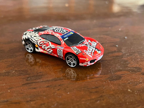 Hot Wheels Ferrari 360 Modena Coca Cola Exclusivo Italia