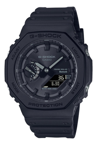 Reloj G-shock Ga-b2100-1a1 Carbono/resina Hombre Negro