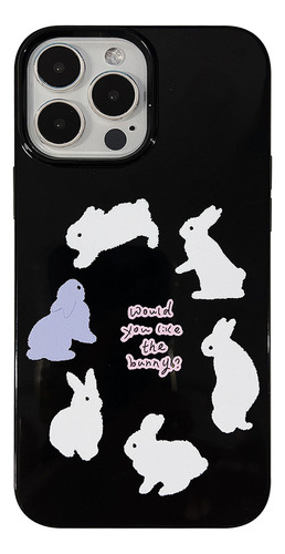 Funda Móvil Conejo For Correr Conejo Dibujos Animados,