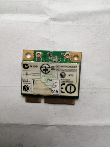 Tarjeta Wifi Portatil Atheros Ar5b93