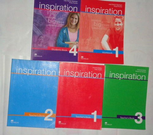 Inspiration Manual Ingles Lote X 5 Student + Teacher Book