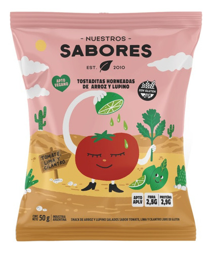 Tostadas De Arroz Y Lupino - Nuestros Sabores