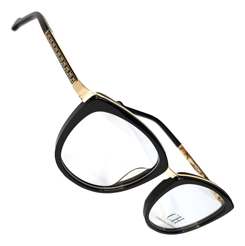 Lente Carolina Herrera Vhe092k Para Graduar Color Negro