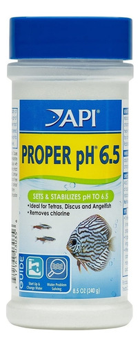 Api Proper Ph 6.5 240g Tamponador De Água Para Aquários