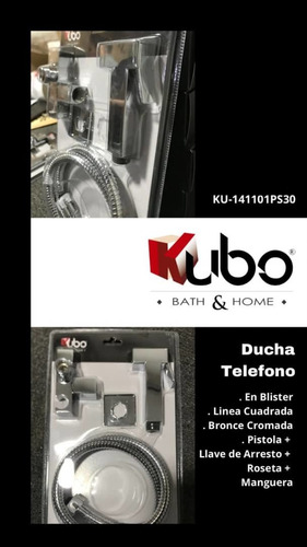 Kubo Telefonera Cromadas Cuadrada Y Redonda Kubo 