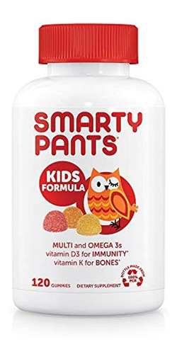 Vitaminas De Gomitas Para Niños Smartypants Kc120 Niños C