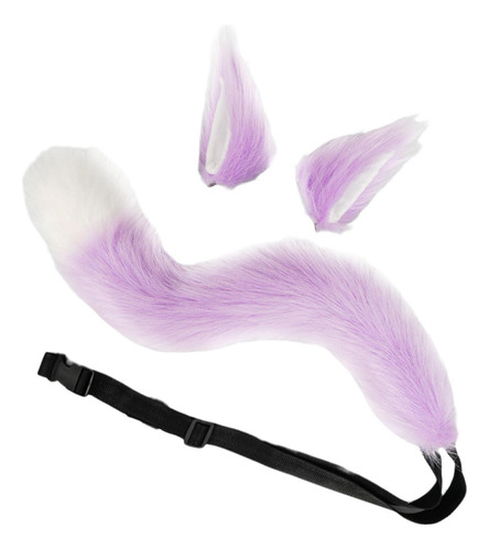 Conjunto De Orejas Y Cola De Zorro, Accesorios De Cosplay,