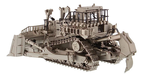 Diecast - Esc 1:50 - Bulldozer Cat. D11t Color Plata Mat Csg