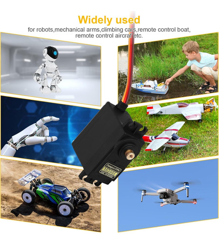 5 Pzas Servomotor Mg995 15kg Towerpro Arduino Servo Motor