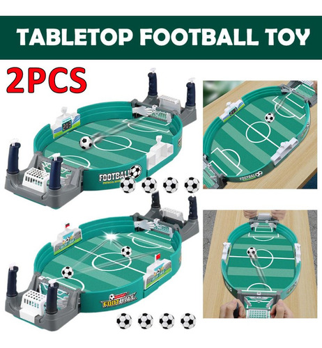 Brinquedos Interativos Do Jogo Futebol Do Tabletop 2 Peças