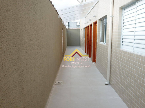 Casa Com 2 Dormitórios À Venda, 49 M² Por R$ 175.000,00 - Jardim Melvi - Praia Grande/sp - Ca0498
