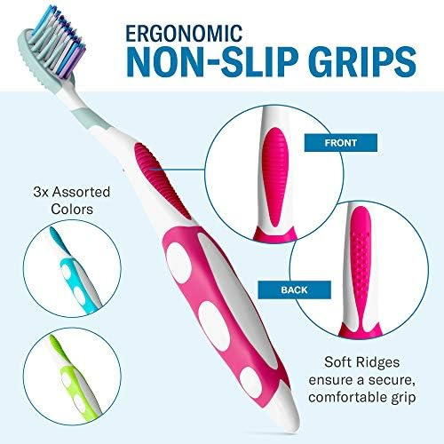 Cepillos De Dientes Reutilizables, Cepillos Clásicos Estánda